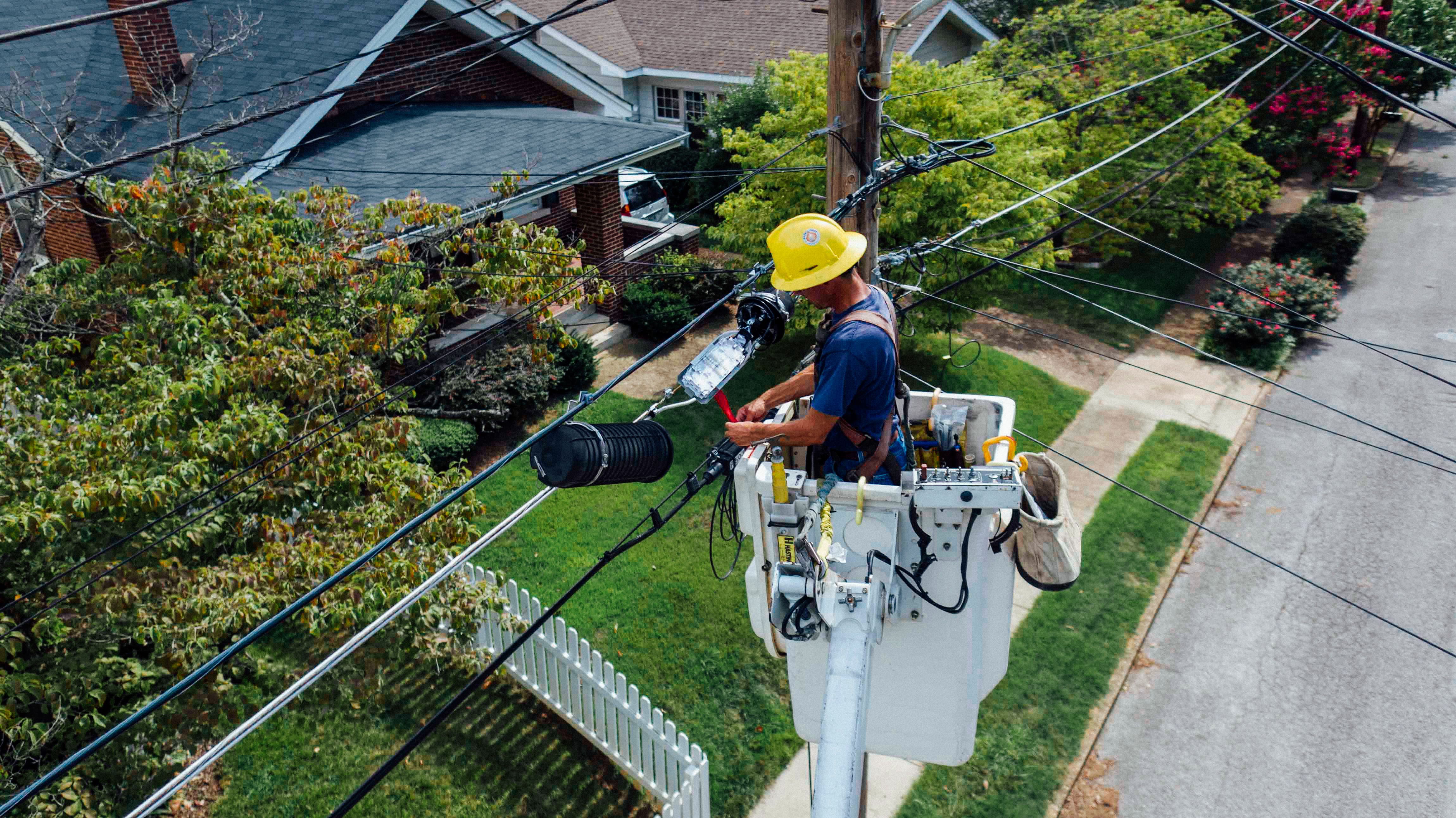 Electrical work in progress